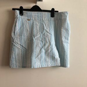 Lily Blue Striped Skort- Size 8